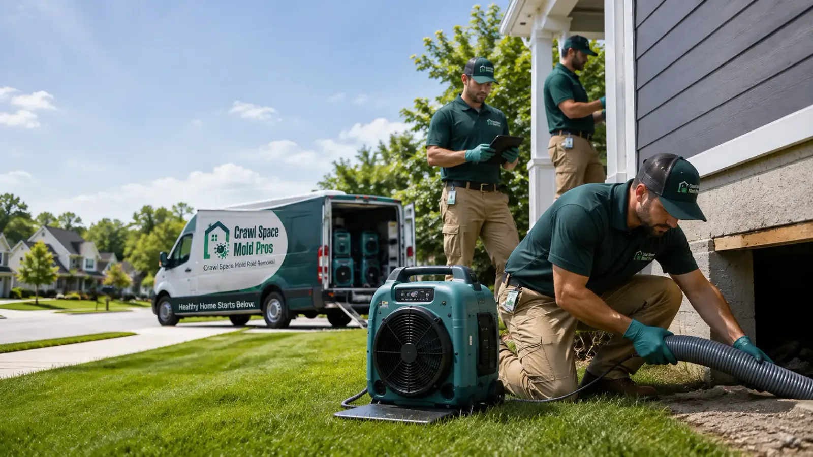 Crawl Space Mold Removal in Rushmore, MN